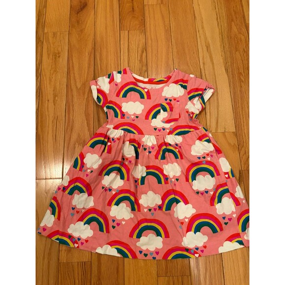Girls mini Boden, rainbow dress - Picture 1 of 3